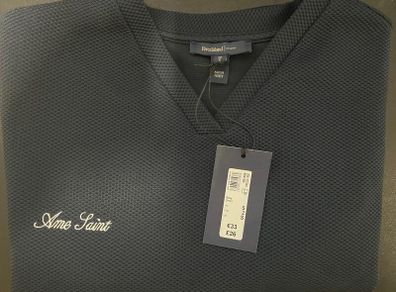 River Island Textured V-neck T-shirt