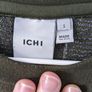 ICHI Dark Green Jumper Image 2