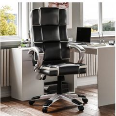 Executive reclining office chair