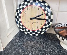 Mc Kenzie Childs clock (read carefully)