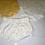 2 Baby Vest with matching Knickers Age Newborn months Image 4
