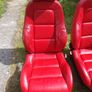 Audi TT 8N red leather interior Image 4