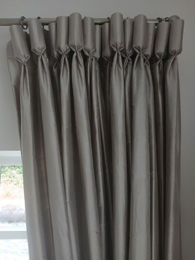 Curtains - 1 Pair and 1 Single curtain