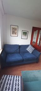 Navy Sofa - Two seater