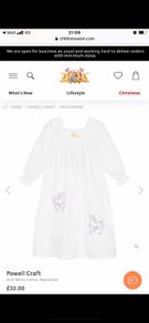Powell craft unicorn nightdress age 8-9 immaculate!