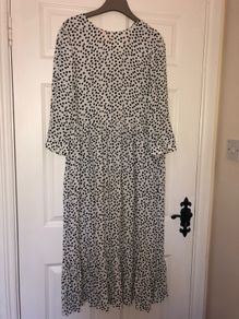 zara polka dot dress