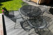 Garden Table (120 cm)  &amp; 4 chairs - great condition