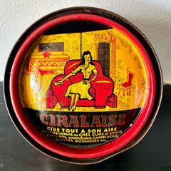 Vintage French Wax Polish Tin