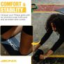 NEW SALE | Ab Roller Abdominal Wheel with Extra Thick Knee Mat - Non-slip Exercise Wheel for Core Ab Wheel Roll Ups Gym Fitness Strength Training Ab Cruncher Image 4
