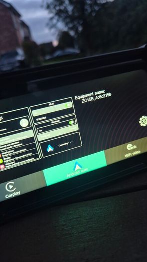 motorbike sat nav Dash cam recording Apple carplay android auto