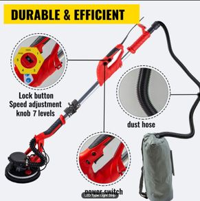 Drywall Sander - Wall Sander with Vacuum & LED Light
