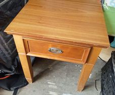 Wooden Bedside Locker