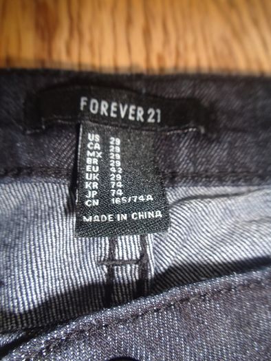 Forever 21 Black Denim Jeans for Sale