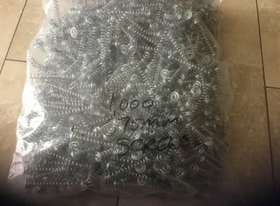 Pigtail fixings 1000approx bag