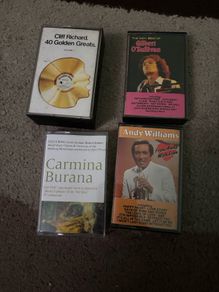 Audiocassettes original albums