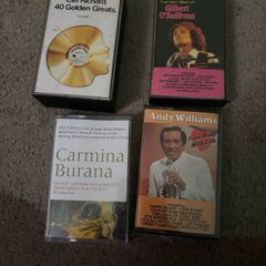 Audiocassettes original albums