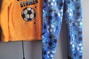 new fluffy football pyjamas