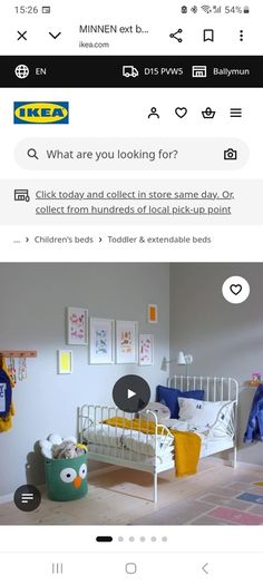 children bed