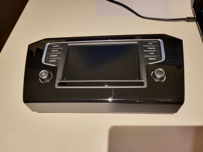 VW volkswagen passat Headunit radio screen + plastic trim