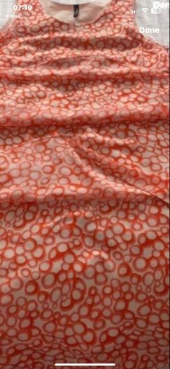 dress Jensen brand size 12 coral & white dress size 12