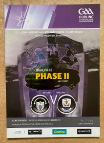 2011 Clare v Galway - GAA Senior Hurling Phase 2 Qualifier Programme