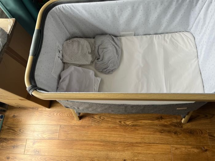 Tutti Bambino bedside crib (co-sleeper) for sale