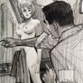 Vintage 50's /60's original pulp fiction magazine art Image 3