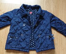 Padded Navy Coat.  Age 2-3