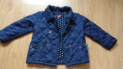 Padded Navy Coat.  Age 2-3