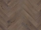 Herringbone LVT Flooring - Albany Oak 60x12.5cm