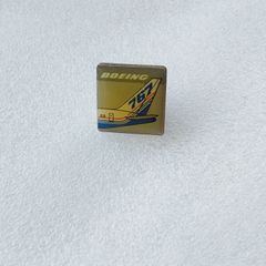 Vintage Boeing 767 , Tail Fin -  Lapel Pin Badge