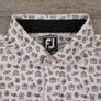 FootJoy FJ Patterned Golf Polo Shirt Mens Large Image 3