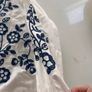 blouse 100% cotton embroidered Image 2