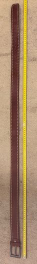 Solid Leather Trouser Belt,Long-123Cm