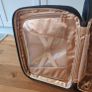 Samsonite Black 2-Wheel Cabin Suitcase Rose Gold Lining Image 9
