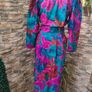 Vintage 80s Shelby Wrap dress XS Image 6