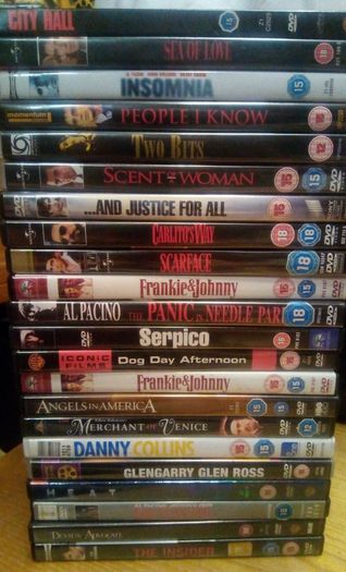 Al Pacino Dvd Collection Scarface Carlito's Way Heat Serpico