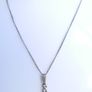 Vintage Sterling Silver 925 Pendant Necklace length 18" - 2,7g Image 4