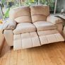 Cream Genuine Leather Suite 3 + 2 Image 9