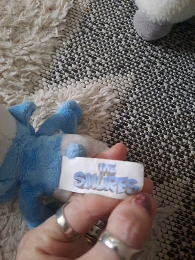 small plush smurf