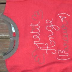 French Designer Du Pareil au Meme red romper and bodysuit 74cm Petit Bateau and  DPAM