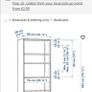 IKEA Billy bookcase good condition used for couple of months Image 3