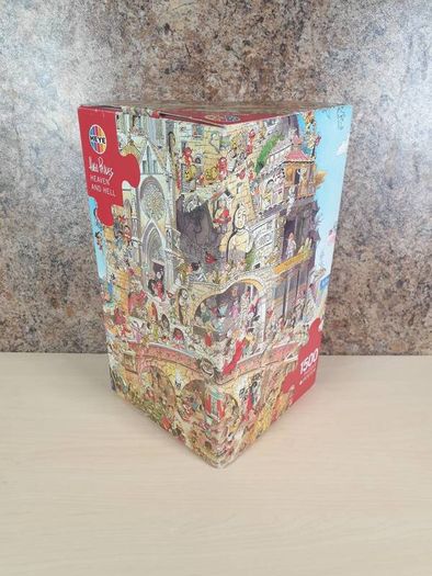 Heye HEAVEN AND HELL by Hugo Prades 1500 Piece Jigsaw Puzzle 2005 BRAND NEW