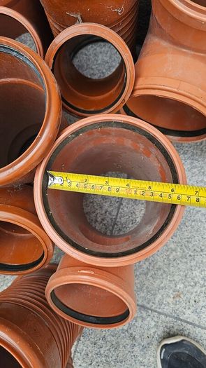 Sewage pipes 6 inch