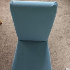 Set of Cloth and Leather chairs for sale