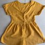 Yellow/Mustard Playsuit Image 4