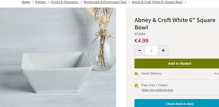 Abney & Croft Square Dinnerware Set (18 Pieces)