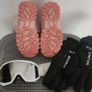 ski boots glasses and gloves Image 2