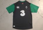 Ireland (M) Rugby Jersey Canterbury Shirt Black Eire Irish Six Nations IRFU World Cup Medium