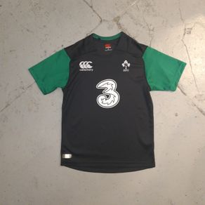 Ireland (M) Rugby Jersey Canterbury Shirt Black Eire Irish Six Nations IRFU World Cup Medium